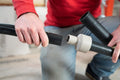 9-Inch Dust-Free Round Sander with Vacuum Attachment