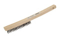 Carbon Steel Wood-Handled Wire Brush