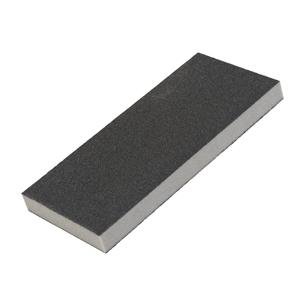 Rectangular Sanding Sponge, 8-7/8 x 4 x 3/4, 2 Sided 150 Medium Grit / 09083