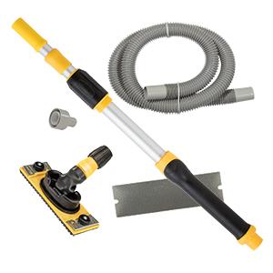 Hyde Tools 09175 Dust Free Drywall Vacuum Sander with Pole