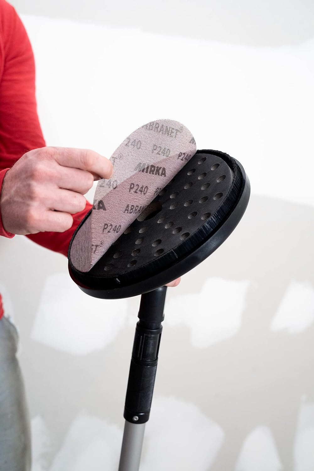 9-Inch Dust-Free Round Sander with Vacuum Attachment