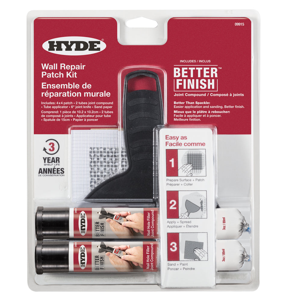 Better Finish™ Wall Repair Patch Kit — Hyde Tools