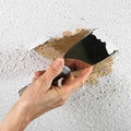 Peel and Stick Popcorn Ceiling Repair Patch