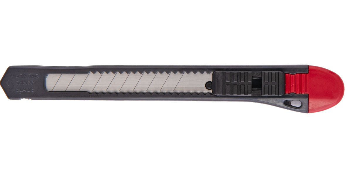 9mm Economy Snap-Off Utility Knife — Hyde Tools