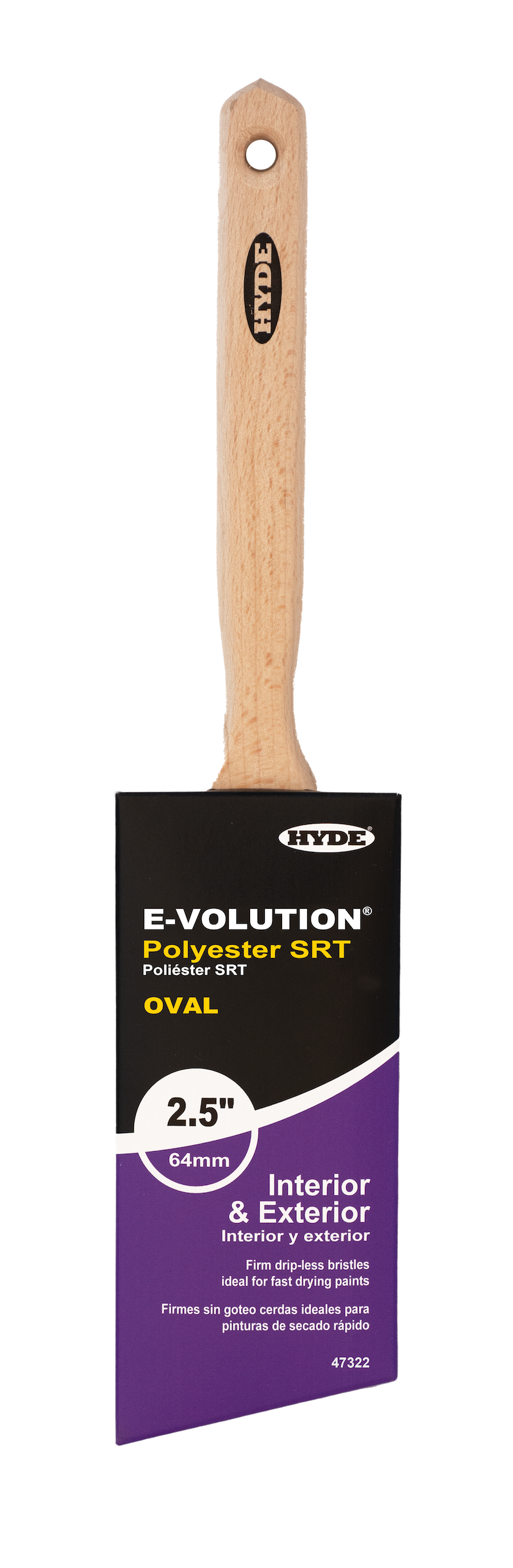 E-volution® Paint Brushes (Oval)