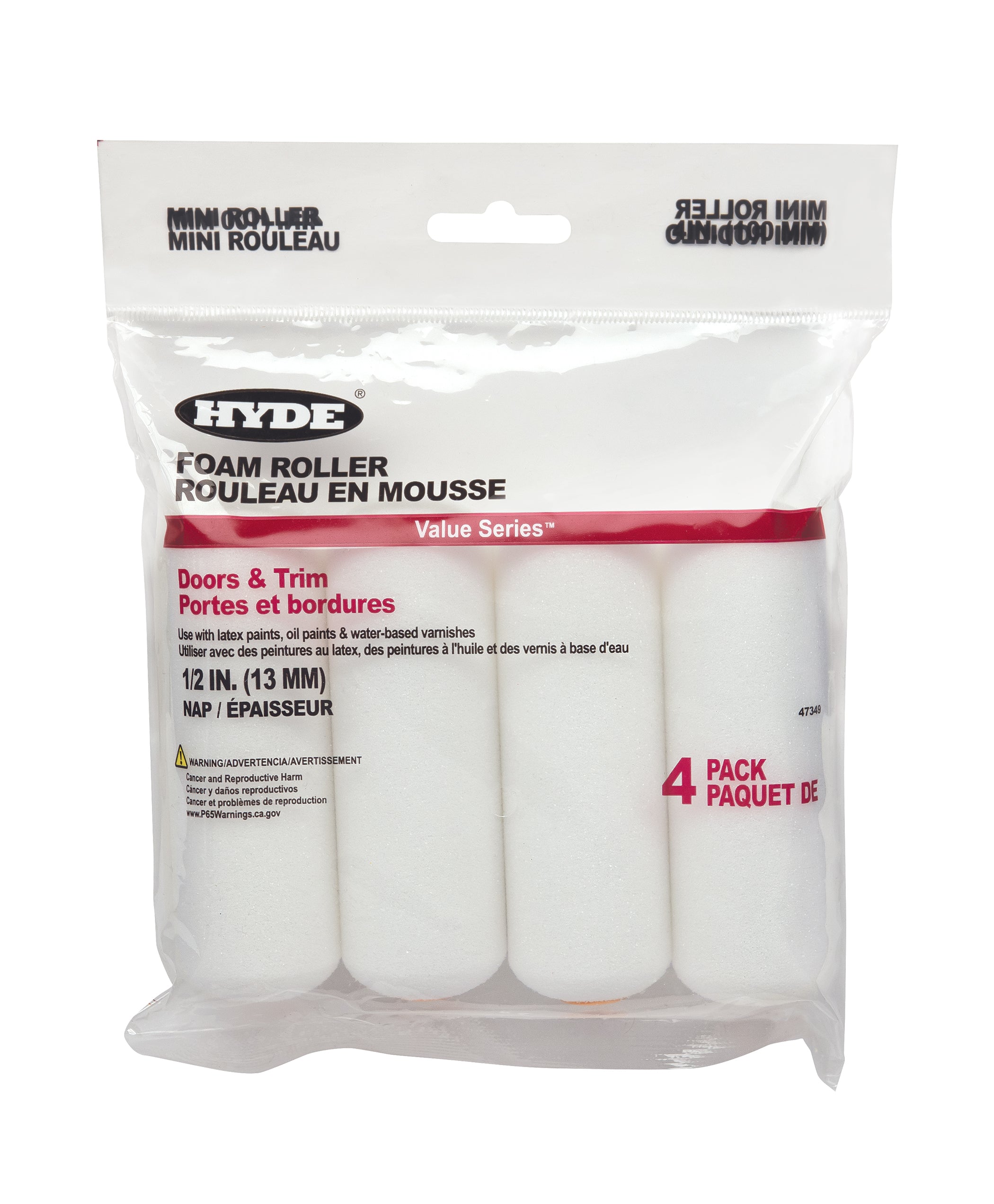 Value Series™ Foam Mini Roller Covers (Closeout)