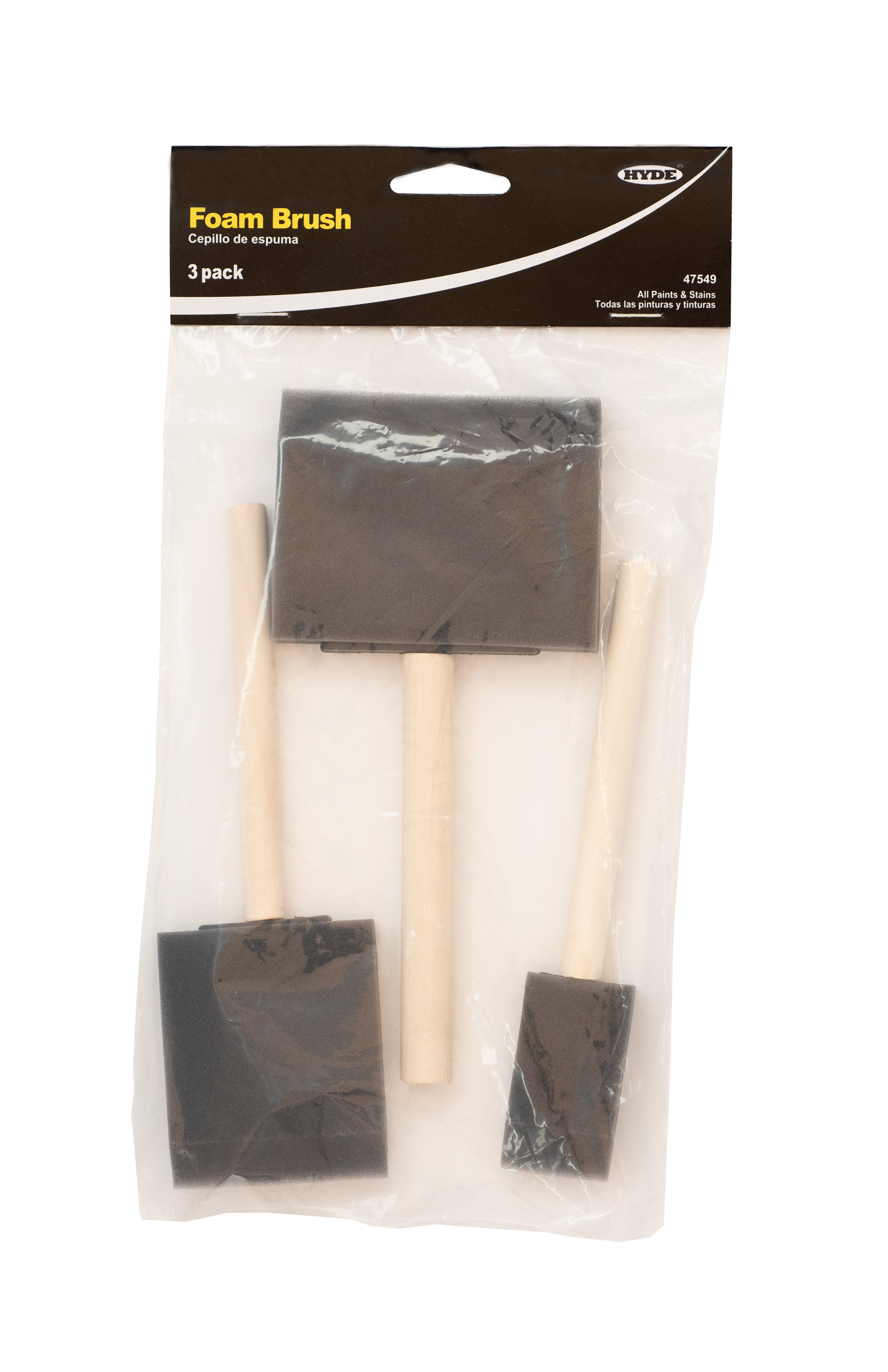 Foam Brush 3-Pack