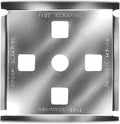 Black & Silver® Lifetime Pull Scrapers-Replacement Blades (2-1/2", 4-Edge)