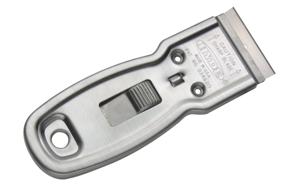 Retractable Blade Heavy Duty Single-edge Razor Scrapers — Hyde Tools